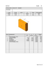 Blatt eines Energieberatungsberichts